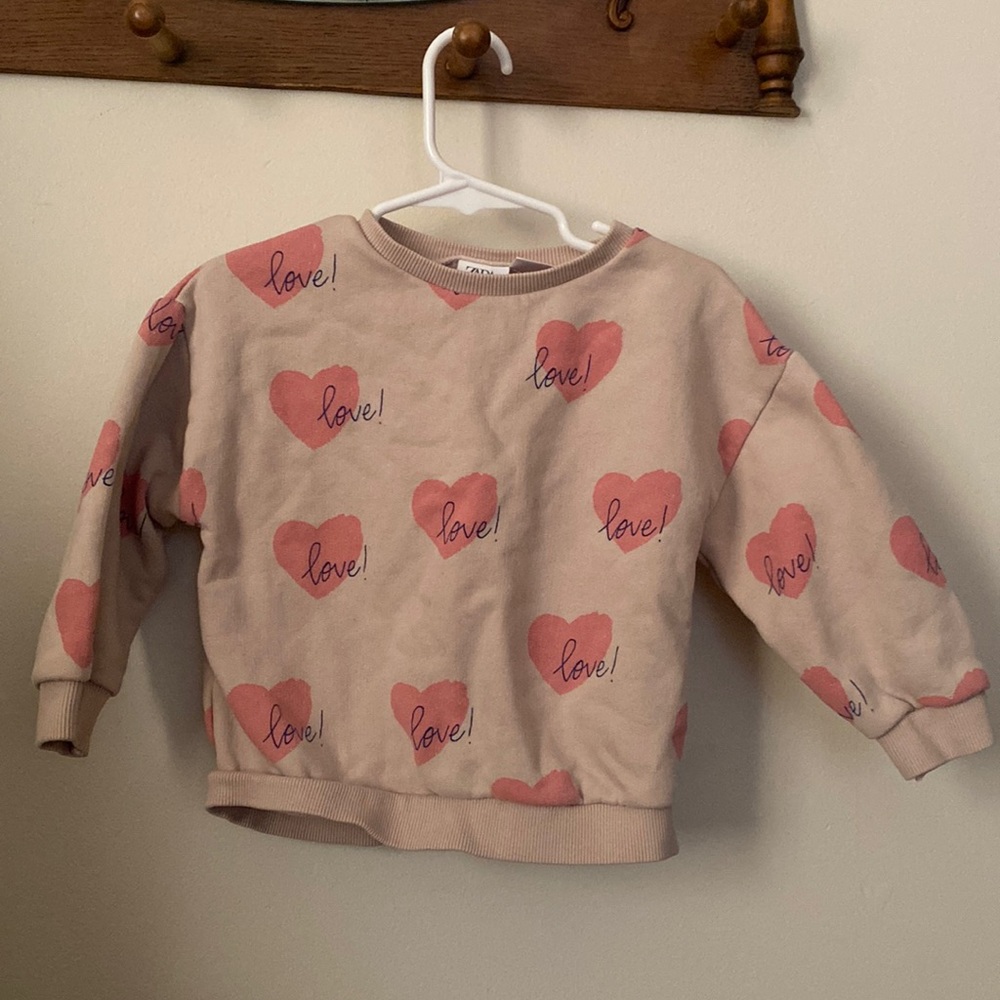 Zara Kids 18-24m Sweatshirt set